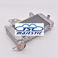 オートバイオイルクーラーエンジンダートバイクヒーターラジエーターオールアルミラジエーター冷却オートバイ